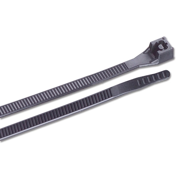 Ancor Cable Tie, 11 in L, 3 in Max Bundle Dia., Black, Nylon 6/6, 75 lb Strength 199210 - main